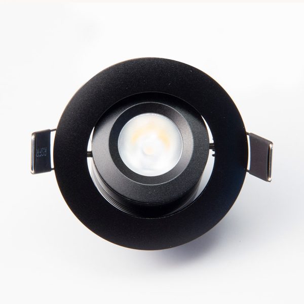 12VDC Mini High Power LED Dimmable Recessed Adjustable Downlight