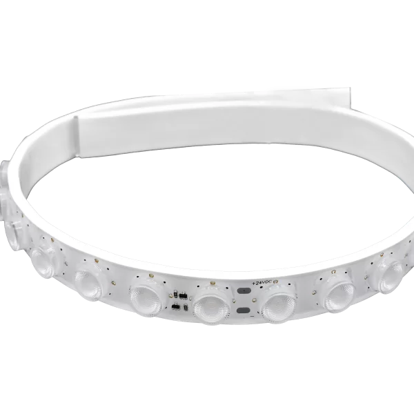 VorteXLED 24V Wall Grazing Tape with Optics