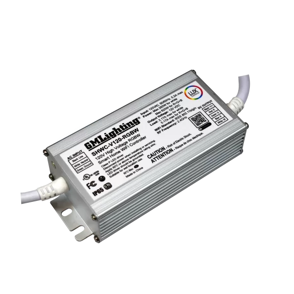 LUXcontrol™ SMART Vision120 RGBW WIFI 120V CONTROLLER